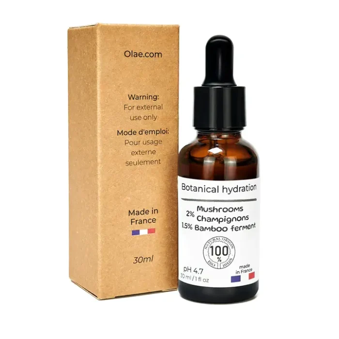 Hydratation botanique 2 % champignons, 1,5 % ferment de bambou